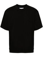 sacai t-shirt en coton à épaules tombantes - Noir - thumbnail