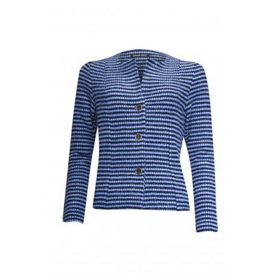 Roberto Sarto - Blauw | Dames | Vest | Blauw | 44 | regular | Kamst mode