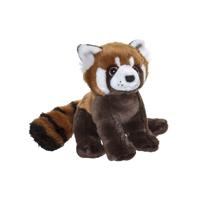 Nature Planet Pluche Rode Panda - knuffeldier - 22 cm - bosdieren knuffel