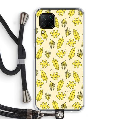 Herfst: Huawei P40 Lite Transparant Hoesje met koord
