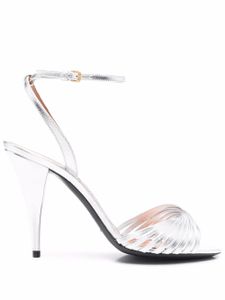 Saint Laurent sandales Sexy 100 mm - Argent