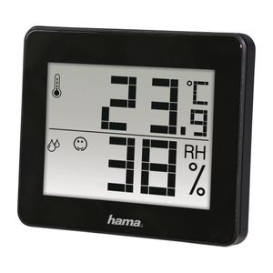 Hama Thermo-/hygrometer TH-130 Zwart