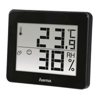 Hama Thermo-/hygrometer TH-130 Zwart
