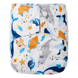 HappyBear pocketluier - Zeedieren