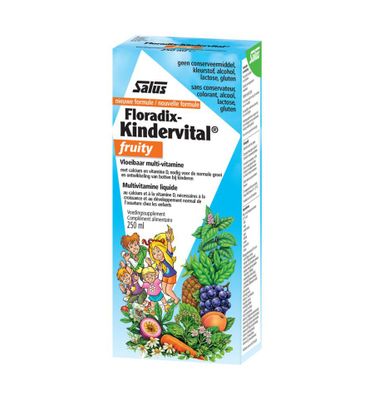 Floradix kindervital fruity glutenvrij