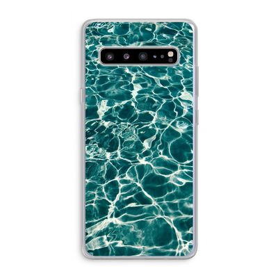 Weerkaatsing water: Samsung Galaxy S10 5G Transparant Hoesje