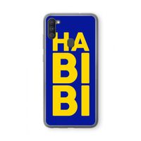 Habibi Blue: Samsung Galaxy A11 Transparant Hoesje Habibi Blue: Samsung Galaxy A11 Transparant Hoesje