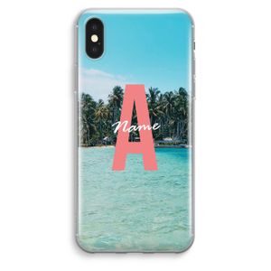 Pacific Dream: iPhone XS Max Transparant Hoesje
