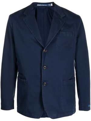 Polo Ralph Lauren blazer à simple boutonnage - Bleu