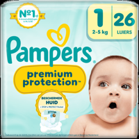 Pampers Premium Protection Maat 1, 26 Luiers bij Jumbo