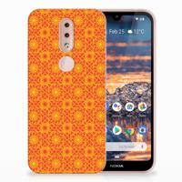 Nokia 4.2 | TPU bumper | Batik Oranje