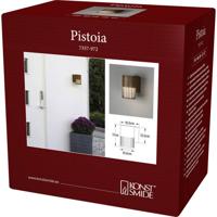 Konstsmide Pistoia 7357-972 Buitenlamp (wand) E27 15 W Roest