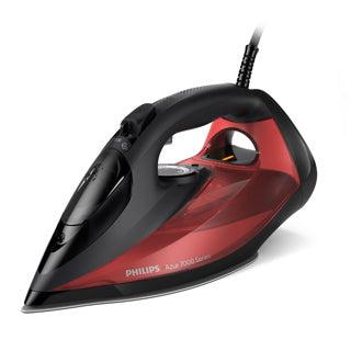 Philips dst7022/40 stoomstrijkijzer zwart/rood