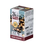 LEDverlichting 24 warm wit op batterij - thumbnail