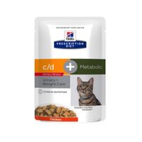 Pd Fel C/d Urinary Stress+metabolic 12x85g