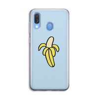Banana: Samsung Galaxy A40 Transparant Hoesje