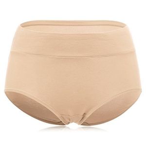 Cotton Seamless Solid Panty Breathable Brief