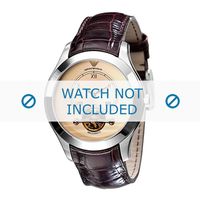 Horlogeband Armani AR4638 Leder Bruin 22mm