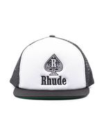 RHUDE casquette Spade à broderies - Noir