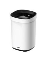 Afvalbak desq open inworp 20 liter metaal wit