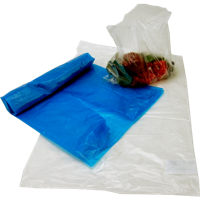 Zak | Vlakke zak | LDPE | 20l | 45x50cm | transparant | 1000 stuks