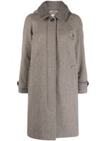 Woolrich manteau Luxe en laine vierge - Marron