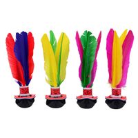 Johntoy Handshuttle met kleurenveren