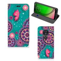 Motorola Moto G7 Play | Bookcase | Cirkels en Vlinders