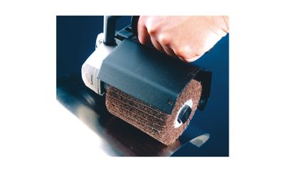PFERD 44641112 Polinox vlies-schuurwals PNZ Ø 100 x 100 mm spiebaan 19 mm A 120/F voor fijnschuren en finish 100 mm 1 stuk(s)