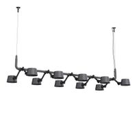 Tonone Bolt 10-pack Pendant Hanglamp - Donkergrijs