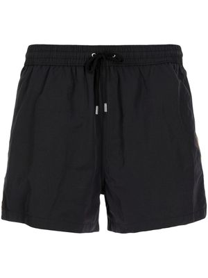 Paul Smith short de bain à lien de resserrage - Noir