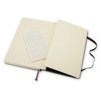 Moleskine notitieboek, ft 9 x 14 cm, effen, harde cover, 192 bladzijden, zwart - thumbnail