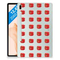 Samsung Galaxy Tab S7FE Tablet Cover Paprika Red