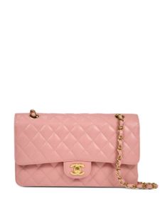 CHANEL Pre-Owned sac porté épaule Double Flap (2003) - Rose