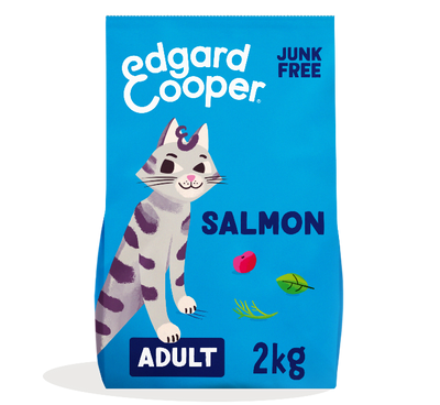 Edgard & Cooper graanvrij zalm kattenvoer 2kg