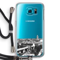 Marrakech Skyline : Samsung Galaxy S6 Transparant Hoesje met koord