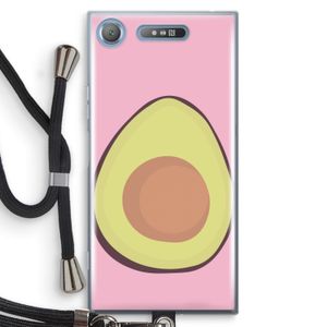 Avocado: Sony Xperia XZ1 Transparant Hoesje met koord