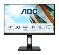 AOC Q24P2Q LCD-monitor Energielabel E (A - G) 60.5 cm (23.8 inch) 2560 x 1440 Pixel 16:9 4 ms Hoofdtelefoonaansluiting, Audio-Line-in IPS LED - thumbnail