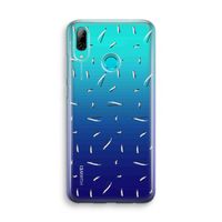 Hipster stripes: Huawei P Smart (2019) Transparant Hoesje