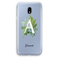 Green Brush: Samsung Galaxy J3 (2017) Transparant Hoesje