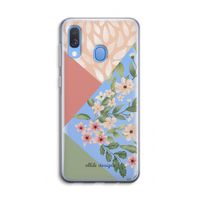 Sweet heaven geometrics: Samsung Galaxy A40 Transparant Hoesje