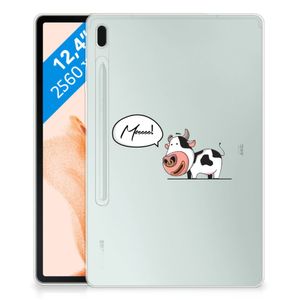 Samsung Galaxy Tab S7FE Tablet Back Cover Cow