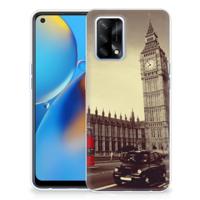OPPO A74 4G | Silliconen Back Cover | Londen