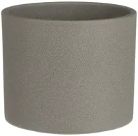 Mica Decorations bloempot Era rond 13x15cm zandgroen