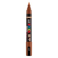 Uni Posca brushmarker pc5br bruin - brushpunt 1-4 mm