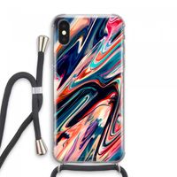 Quantum Being: iPhone XS Max Transparant Hoesje met koord
