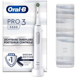 Oral-B Pro 3 3500 - Elektrische Tandenborstel - Wit