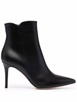 Gianvito Rossi bottines 90 mm à bout pointu - Noir - thumbnail