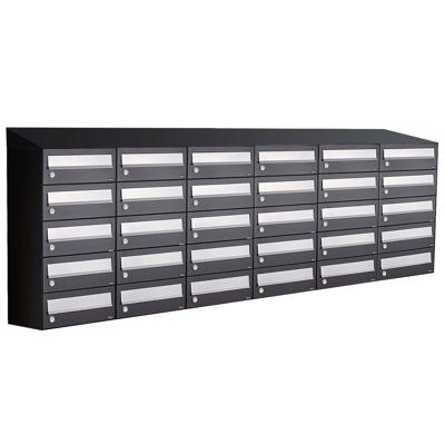 Allux Hive Set 6-Breed, 5-Hoog Met Dak Zwart - 40030070_6x5d