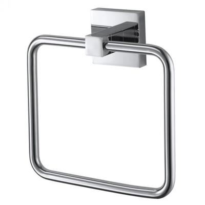 Handdoek ring Haceka Mezzo | Wandmontage | RVS | Vierkant | Chroom